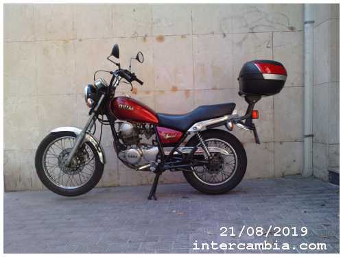Cambio Urbana Yamaha SR 250 Special Roja 250cc